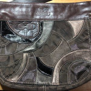 Coach Mosaic Patchwork Zoe HOBO Bag